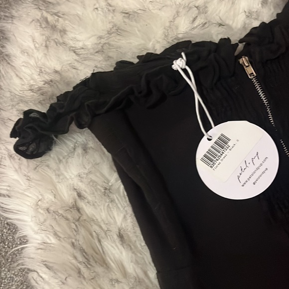 NWT PETAL & PUP FLOREZ DRESS IN BLACK - Picture 6 of 6